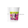 Procos 93559P 93559 Cups Minnie Mouse Happy, Multi Colors