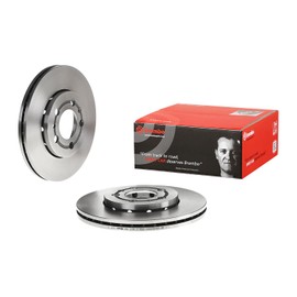 BREMBO Disco De Freno Delantero Izquierdo O Derecho Compatible con VOLKSWAGEN VENTO de 2014 a 2019