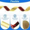 sourcing map Wall Molding Trim, 3Ft x 2 Inch PVC