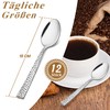 HaWare Coffee Spoon, 12-Piece Stainless Steel Tea Spoon, Dessert Spoon