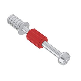 50 x Screw-In Wall Plugs Furniture Connector Cabinet Connector Clamping Size: 28 mm