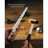 Meowoo Ring Sizer Madrel, Solid Aluminum Mandrel for Ring Measurer