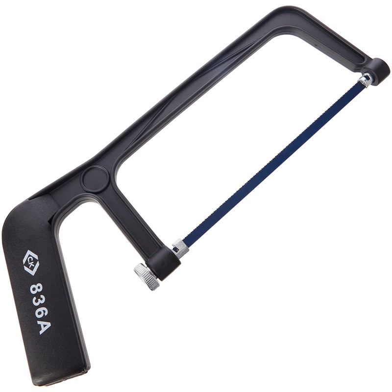 C.K T0837 Mini Hacksaw and Mitre Box, Black, 150 mm