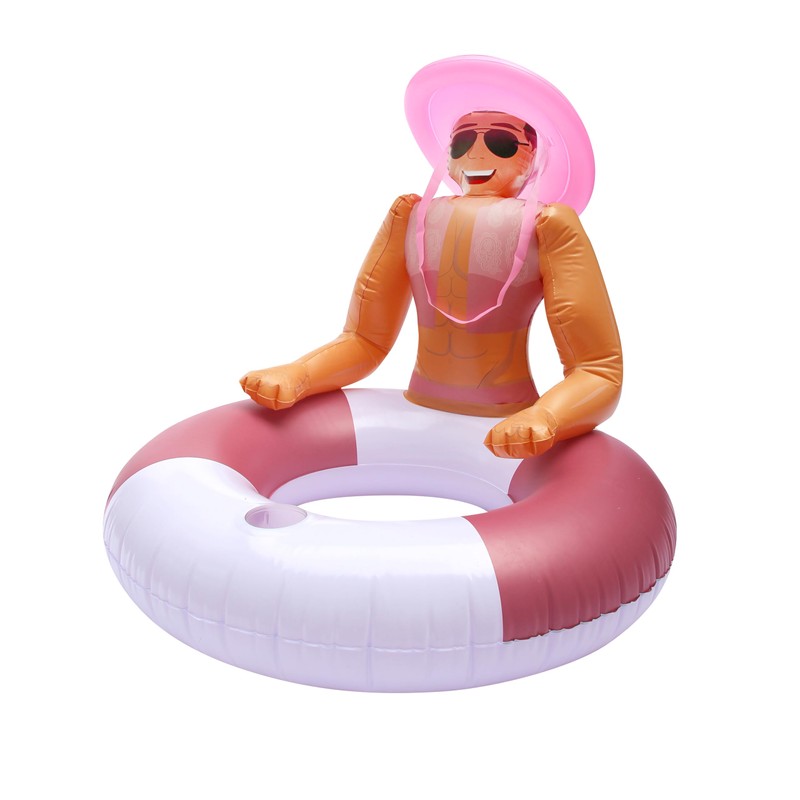 NPW NPW Drinking Buddies Rodeo Cowboy Pool Ring Hunky Cowboy