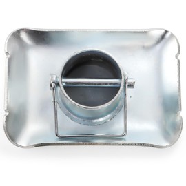 Yarlung Trailer Jack Foot Plate with Safety Pin, Fits 2" Diameter Tube, 2000 Lbs Load Capacity for A-Frame Boat, RV Camper