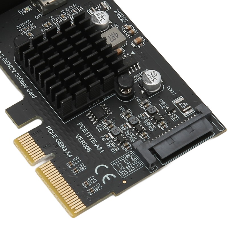 USB3.2 Expansion Card GEN2x2 20Gbps ASM3242 Chip PCI E 4X