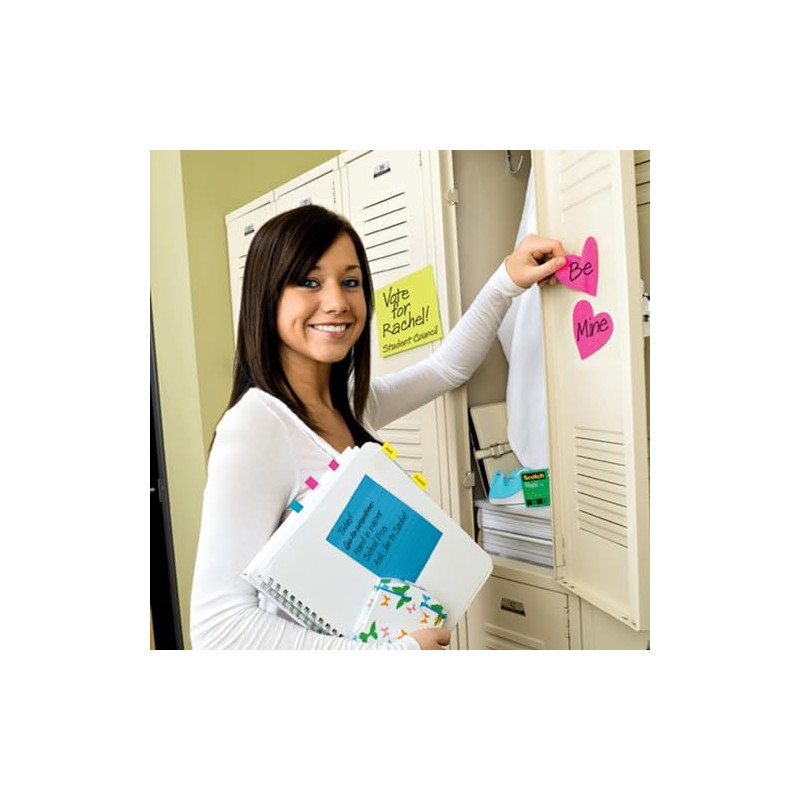 Post-it -T-HRT Notas Corazón de Hojas