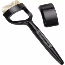 Tweezerman 트위저만 컬 38 래시 빗 - 아몬드 모양 눈을 위한 속눈썹 분리기 [Lash 38] Tweezerman Curl 38 Lash Comb - Eyelash Separator for Almond-Shaped Eyes [Lash 38]