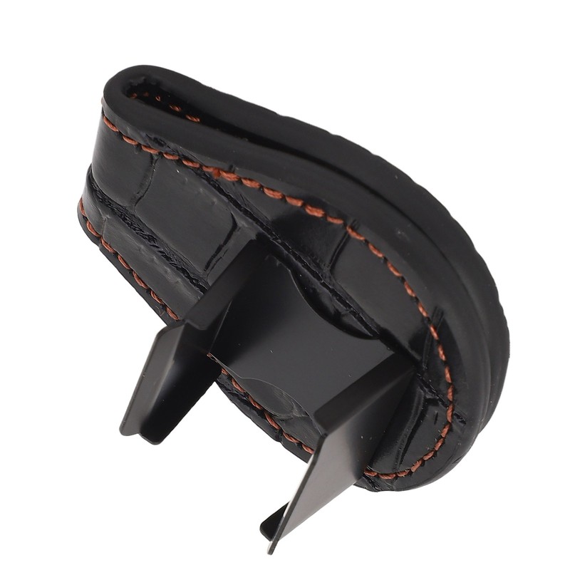 Billiard Chalk Holder Leather Portable Pool Cue Chalk Case with
