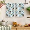 Cute Pug Kitchen Towel Set of 2,Funny Pug Dog Dish