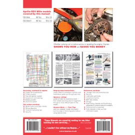 Aprilia RSV 1000 Mille (inc. RSV-R) '98 to '03 (Haynes Service & Repair Manual)