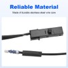 WMPHE Hood Release Cable Replacement for 65620-JK61A 65620JK61A Compatible with
