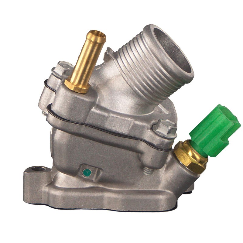 febi bilstein 34851 Thermostat with Housing, Gasket and Temperature Sensor,
