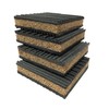 4 Pack of Anti Vibration Pads 4" x 4" x