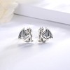 925 Sterling Silver Dragon Highland Cow Axolotl Horse Penguin Fox