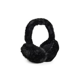 Hat Attack Women's Faux Fur Earmuffs, Black, One Size