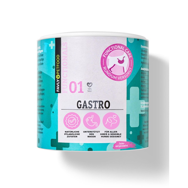 FAVLY Gastro Powder Gastro Gastro Intestinal Flora for Dogs 250