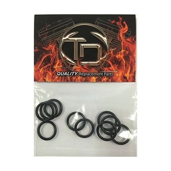 TORK Distributord 10 PACK Motorcycle Drain Plug O-Rings 11105 Replacements