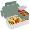 FANCILLA Easy Lunchable Snack Containers with Removable Compartment - Reusable
