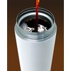 Asbel TS350 Tumbler, Pearl White, 11.8 fl oz (350 ml),