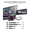 Chizha&DOCKCASE Pocket Explorer Edition Smart M.2 NVMe SSD Enclosure, 3s