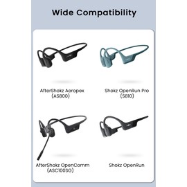 Yaekea 4Pack Adapter for Shokz Headphones Charger Magnetic Charger USB-C Converter Compatible with Aftershokz Aeropex(AS800)/OpenComm(ASC100SG)/Shokz OpenRun Pro(S810)/OpenRun