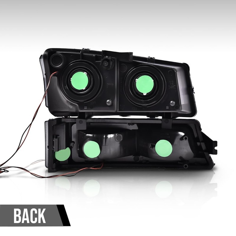 G-PLUS LED DRL Headlights, Fit Chevy Silverado 1500 2500 3500&HD