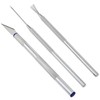 AYLIFU 3IN1 Sculpting Tool Set Clay Ceramic Needle Feather Wire