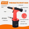 GRYVOZE Pneumatic Rivet Gun Air Pop Riveter Tool Kit with