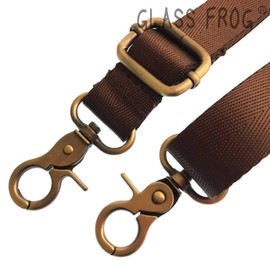 GLASS FROG Scissor Case Belt, Scissor Bag, Hairdresser Trimmer, Dark Brown (1 piece)