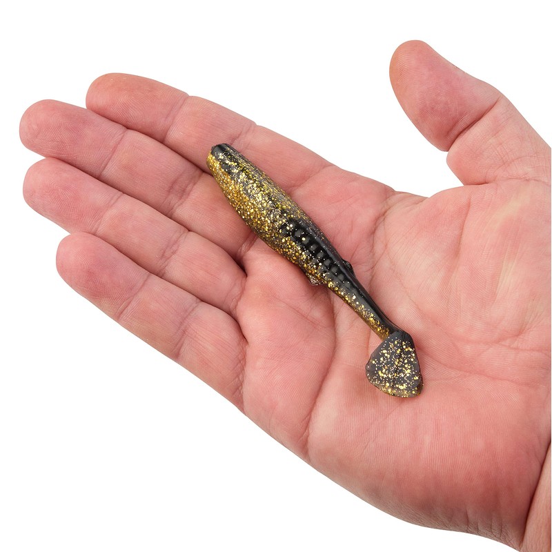 Gulp! Paddleshad Black Gold 4in | 10cm