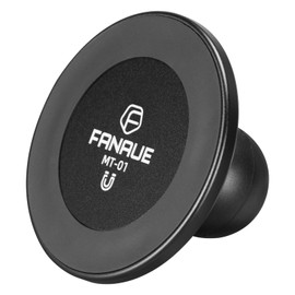 FANAUE Cell Phone Holder Base with 1" Ball Head Magnetic Car Phone Mount Stand Compatible with RAM Mount B Size 1 inch, can be Mounted on car Dashboard, Windshield, Suitable for 4.7-7.5" Smartphone