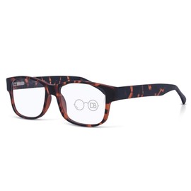 DEBSPECS XXL Optical Reading Glasses - Extra Large Magnifying Reading Glasses With 160mm Wide Frames - 2 Colors (Tortoise, 2, Diopters) Custom Made To Order