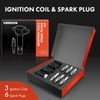 A-Premium 3x Ignition Coil Pack and 6x Iridium Spark Plugs