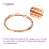 DMiotech 0.8mm x 1.8mm Long 2.0 M Refrigerator Copper Pipe