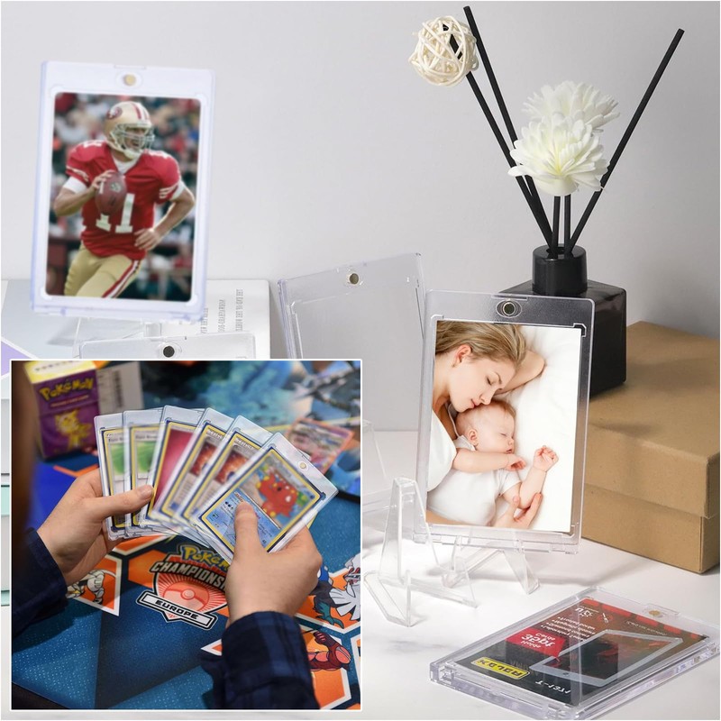 VireEyU Pack of 20 35PT Protective Cases with Magnet Including