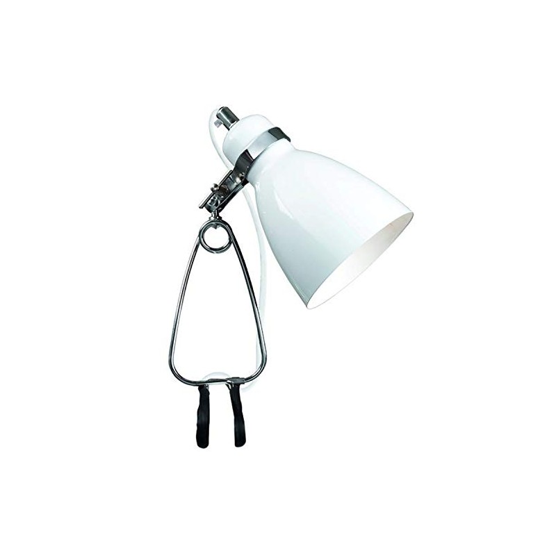 Nordlux Cyclone metallic clamp reading lamp (73072001, white)