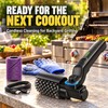 Electric Grill Brush Rechargeable, Cordless Rotary Grill Cleaner with Adjustable