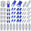 Frienda 70 Pieces LED Car Bulb Kit Interior Light, License