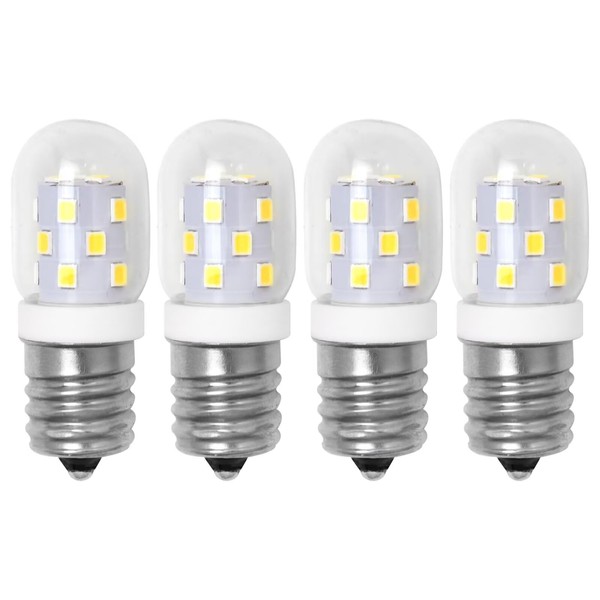 YIRVAHERE 4Pack 5000K Daylight White LED Microwave Light Bulb Over