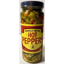 Potbelly Sandwich Shop Brand Hot Peppers 16 Oz (1 Jar)