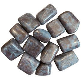 BellaMira Ruby Kyanite Crystal, Single Polished Stone, Healing Crystal for Balance, Nurturing, Vitality, Alignment, Calming, Peaceful, Visualisation, Honesty, Serenity and Loyalty