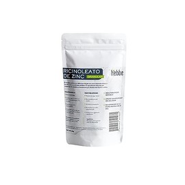 HEBBE - Ricinoleato de Zinc 250g | No Obstruye Poros | No Inhibe Transpiración | Ideal para Pieles Sensibles | Contenido de 250g