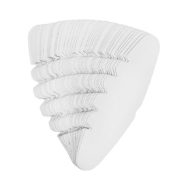 Kisangel 50pcs Cardboard Hat Inserts Ball Cap Shaper for Adults Kids Hat Liner Cap Inserts for Display Support White