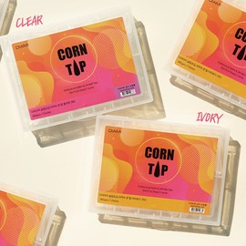 DIAME Diamy Canoe Cone Tip Clear 360pcs Nail Tips Self Nail Extension / 다이아미 카누콘팁 클리어 360pcs 네일팁 셀프 네일연장