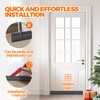 Holikme Weather Stripping 41 inch Door Draft Stopper Under Door