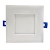 4" Square LED Slim Profile Recessed Downlight Colour Adjustable Between
