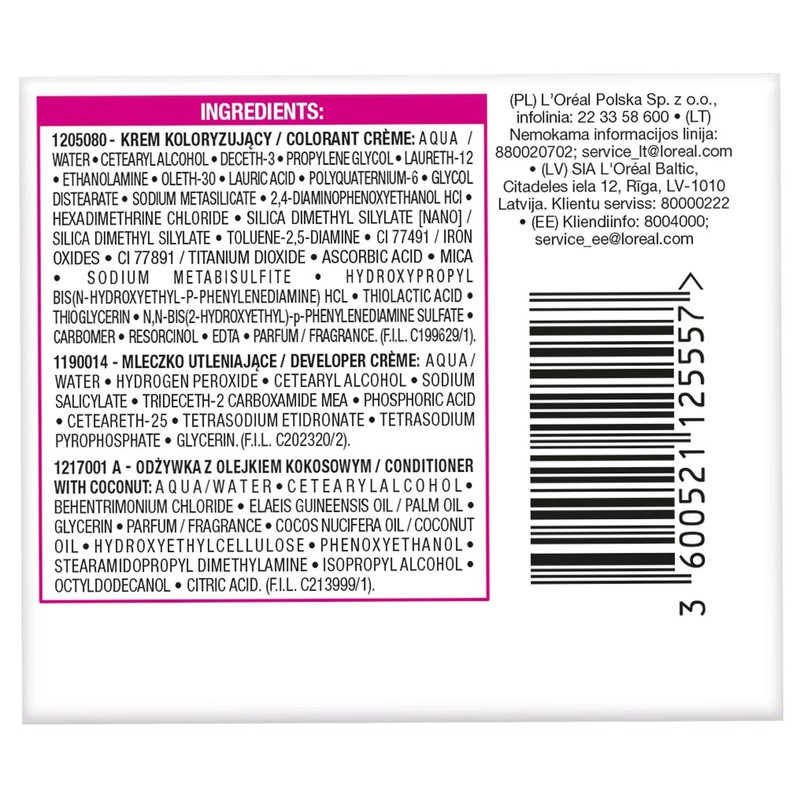 L'Oréal Paris Casting Crème Gloss 210 Hair Colour - Navy