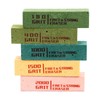 5Pcs Fret Eraser Dust Cleaner Fretboard Scrubber String Polishing Tool