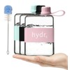 hydr | 17oz Flat Water Bottle For Purse & Flexible